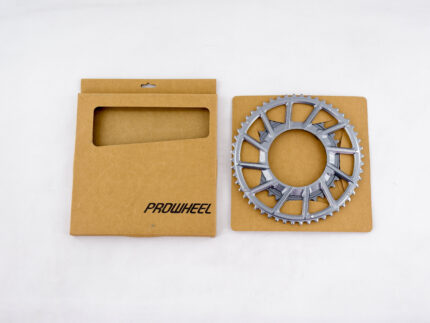 PROWHEEL CHAINRING VELOCITY CNC BCD11X4 12S 52-36T SILVER
